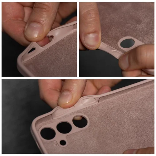 HONOR 300 2 mm silikoninis dėklas, smėlio rožinis image 3