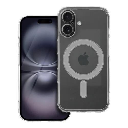 Clear Mag Cover dėklas iPhone 16, skaidrus image 1