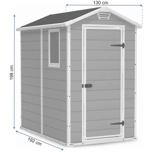 KETER MANOR 4x6s įrankių namelis, 2 m² image 2