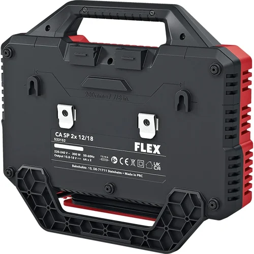 FLEX CA SP 2X12/18V 230V dvigubas įkroviklis image 3