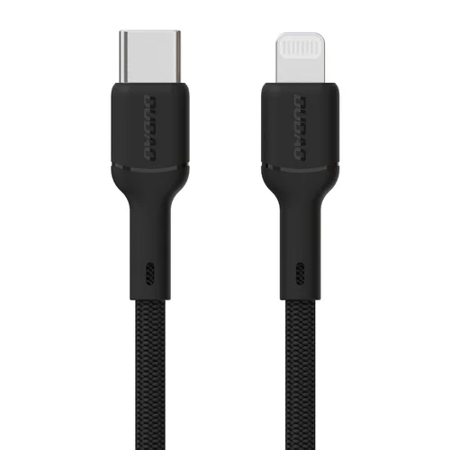 Dudao L9X USB-C į Lightning kabelis 30W 1.0m Juodas image 1