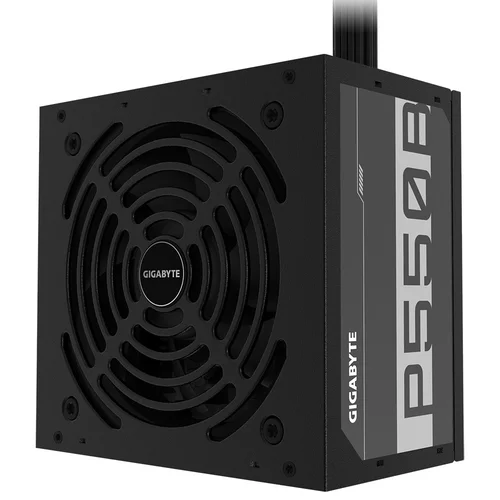 Gigabyte P550B 550 W ATX maitinimo šaltinis, juodas image 1