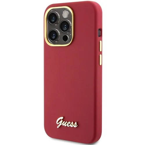 GUESS GUHCP15LSMBSLM dėklas iPhone 15 Pro, magenta image 2