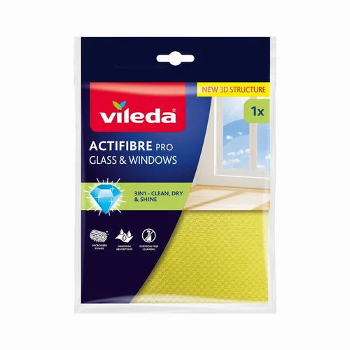 Vileda Actifibre Pro langų ir stiklo šluostė image 1