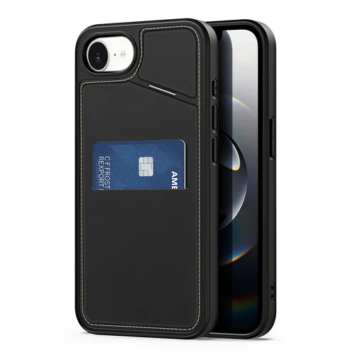 Dux Ducis Rafi II Mag dėklas iPhone 16e, juodas image 1