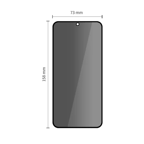 Tech-Protect Glass Spy+ privatumo stiklas Samsung Galaxy S25 FE, 2 vnt. image 2