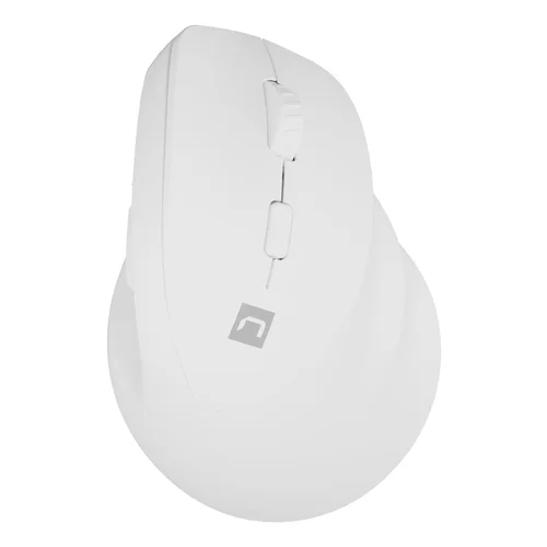 NATEC Crake 2 vertikali belaidė pelė 2400 DPI, balta image 1