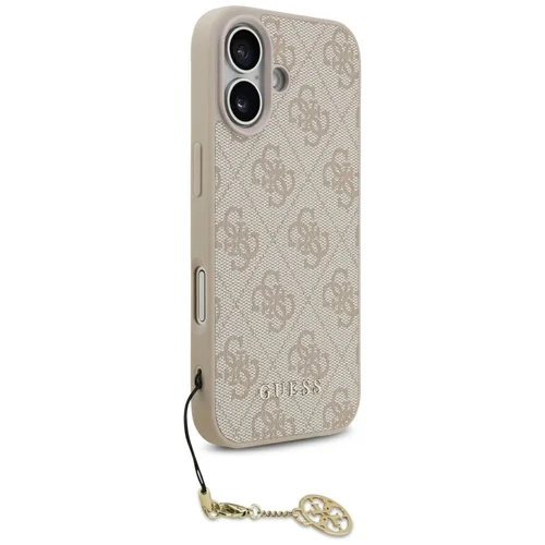 Guess 4G Charms Collection MagSafe dėklas iPhone 17, rožinis image 1