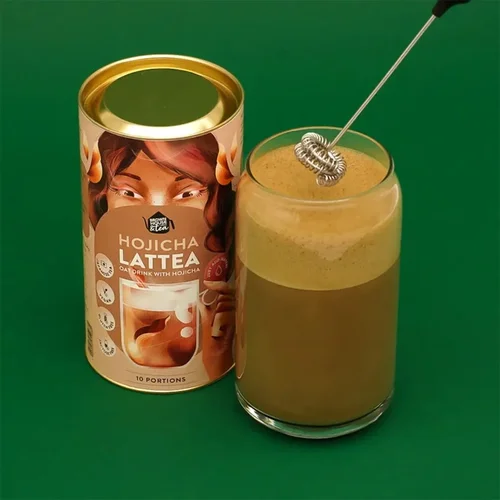 BROWN HOUSE & TEA Hojicha Lattea 240 g image 2