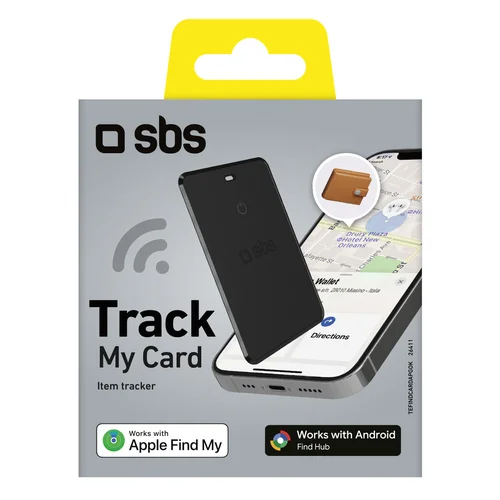 SBS Track My Card juodas locatorius image 2