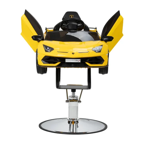 Gabbiano Lamborghini vaikų kirpyklos kėdė, geltona image 3