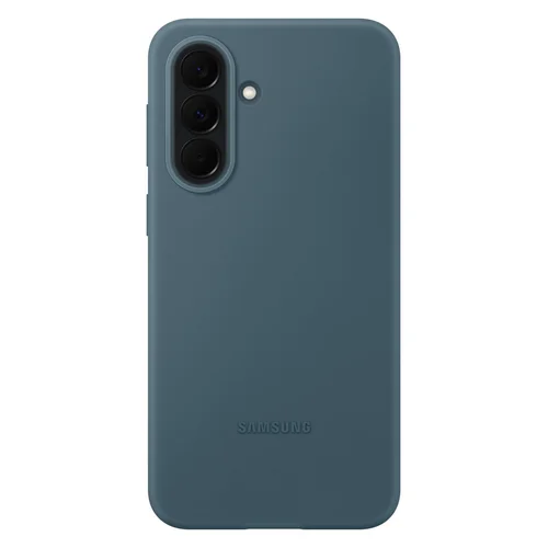 Samsung silikoninis dėklas Galaxy A37 5G, tamsiai žalias image 1