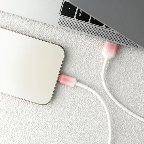 FORCELL F-ENERGY C353 USB-A–Lightning 2,4 A 12 W, 1 m, baltas image 3