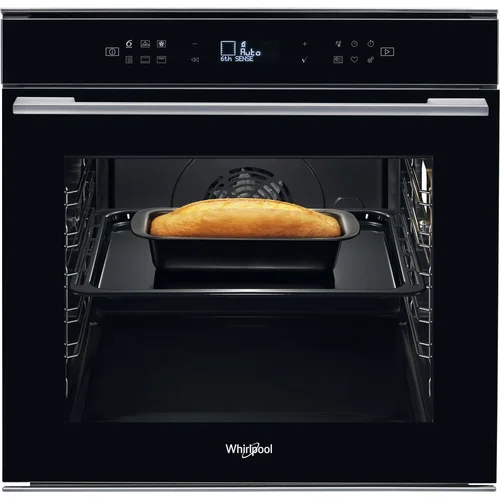 Whirlpool W7 OM4 4S1 P BL 73 l juoda elektrinė orkaitė image 1