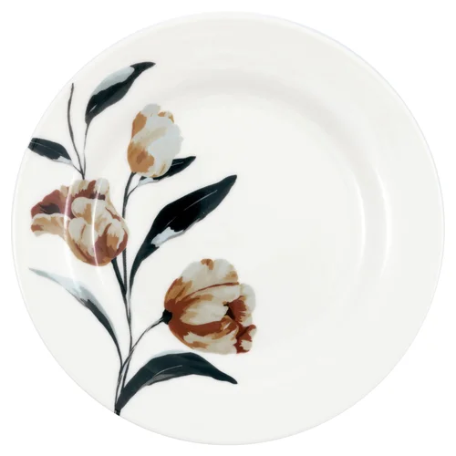GreenGate ELIANA white porcelianinė lėkštė image 1