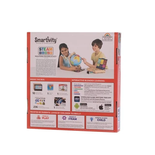 Konstruktorius Smartivity Globe Trotters SMRT1165, medis image 3