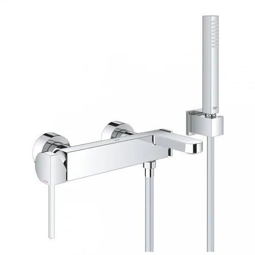 Grohe plus vonios maišytuvas su rankiniu dušeliu chromo spalvos 33547003 image 1