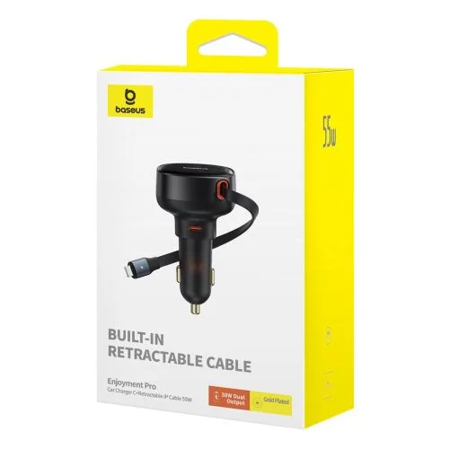 Baseus Enjoyment Pro 60 W automobilinis įkroviklis image 1