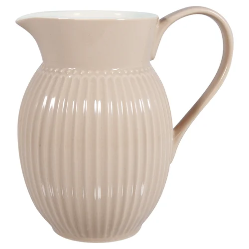 GreenGate ALICE Creamy Fudge L porcelianinis ąsotis image 1