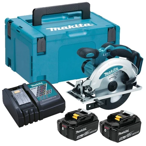 Makita DSS610RTJ 18V Li-ion 165 mm diskas image 1