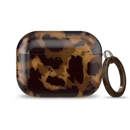 Tech-Protect Lamano dėklas AirPods Pro 1 / 2, juodas ir rudas image 3