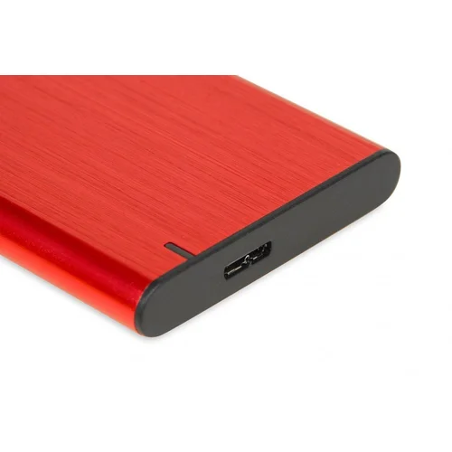 iBox HD-05 HDD/SSD dėklas 2,5 col., raudonas image 3