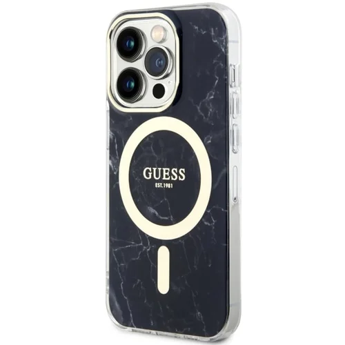 Guess GUHMP14LPCUMAK Marble MagSafe dėklas iPhone 14 Pro image 2