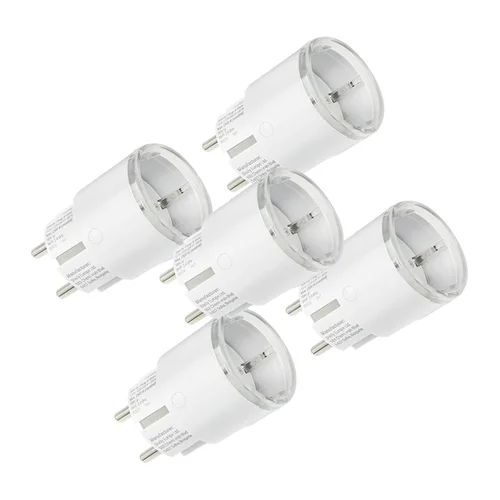 5 vnt. Shelly Plug S MTR Gen3 12 A išmaniųjų lizdų rinkinys, baltas image 2