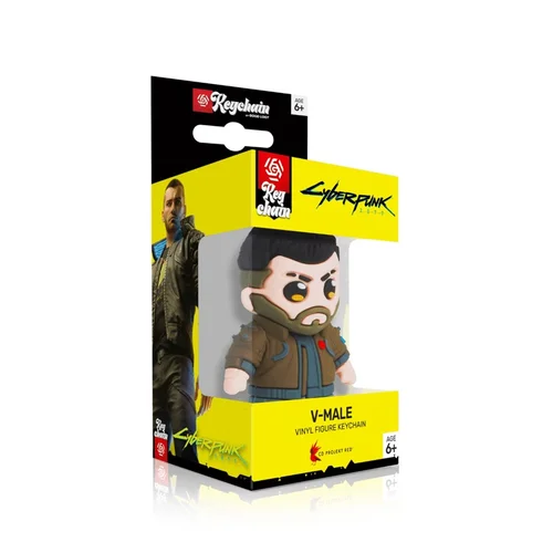Good Loot Cyberpunk 2077 V – vyro 3D raktų pakabukas image 1