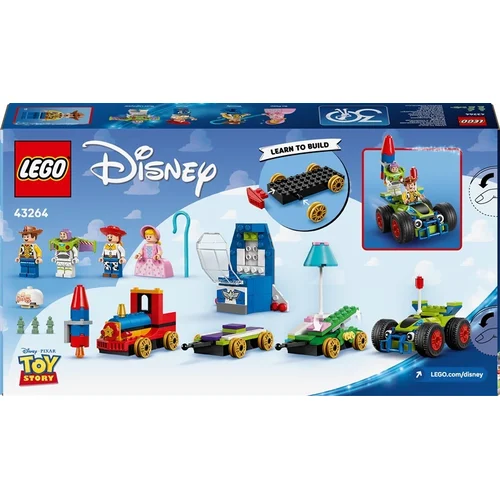 LEGO® Žaislų istorijos šventinis traukinys ir automobilis image 2