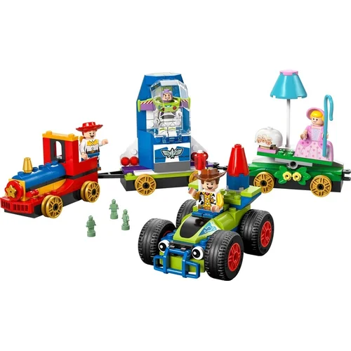 LEGO® Žaislų istorijos šventinis traukinys ir automobilis image 3