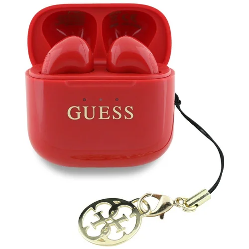 Guess TWS belaidės ausinės, raudonos image 1