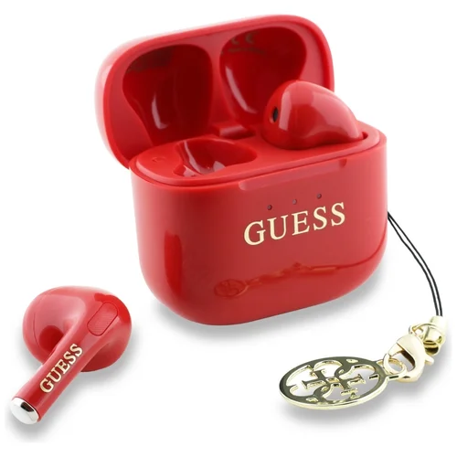 Guess TWS belaidės ausinės, raudonos image 2