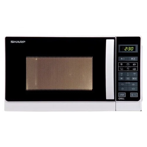 Sharp Mikrobangų krosnelė R642WW, 20 l, balta image 1