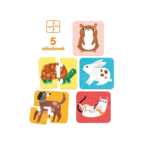 CzuCzu Mūsų draugai, 5 galvosūkiai, 2+ ZA5554 image 3
