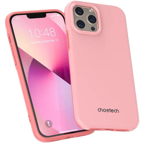 Choetech PC0114-MFM-PK dėklas iPhone 13 Pro Max, rožinis image 1