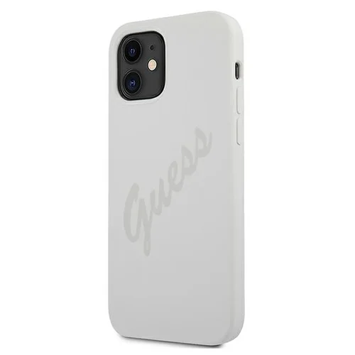 Guess GUHCP12SLSVSCR dėklas iPhone 12 mini, 5,4 col., kreminis image 2
