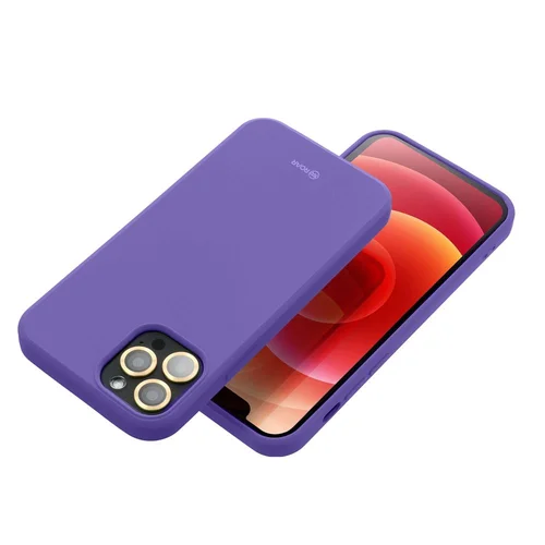 ROAR Spalvingas Jelly dėklas Samsung A15 4G / 5G, violetinis image 1