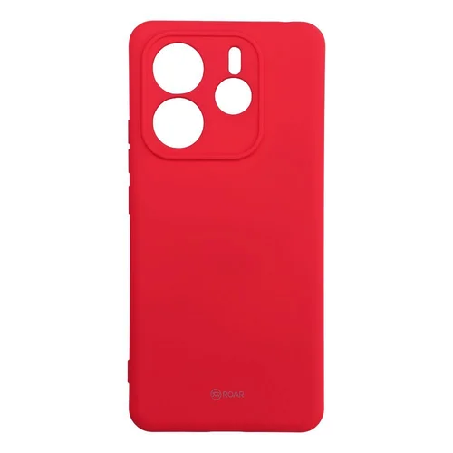 ROAR spalvotas želė dėklas Xiaomi Redmi Note 14 5G, karštai rožinis image 1