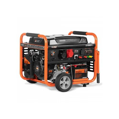 DAEWOO GDA 9500DPE-3 Benzininis generatorius, 7,5 kW, ATS 15-400 GDA image 1