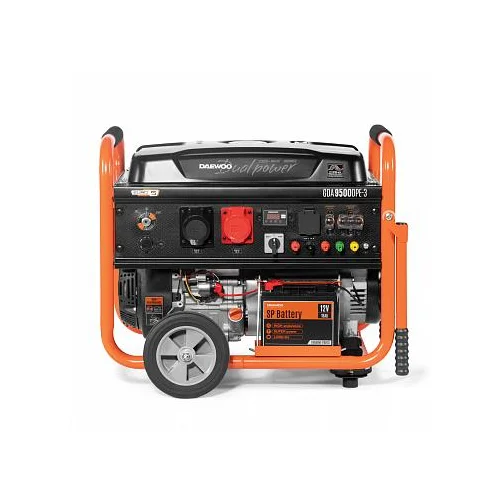 DAEWOO GDA 9500DPE-3 Benzininis generatorius, 7,5 kW, ATS 15-400 GDA image 2