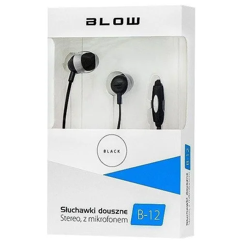 Blow Earphones B-12 Juoda image 1