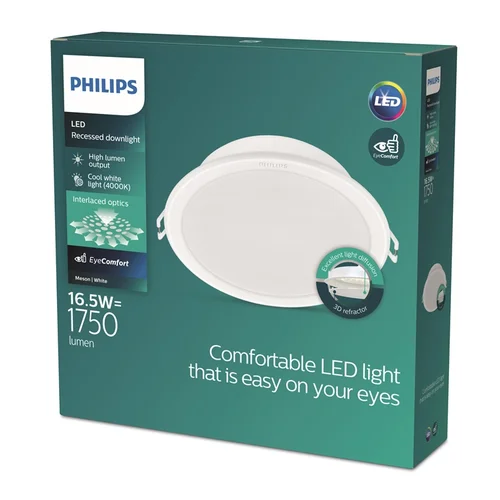 Philips Meson 16,5 W 4000 K LED šviestuvas image 2