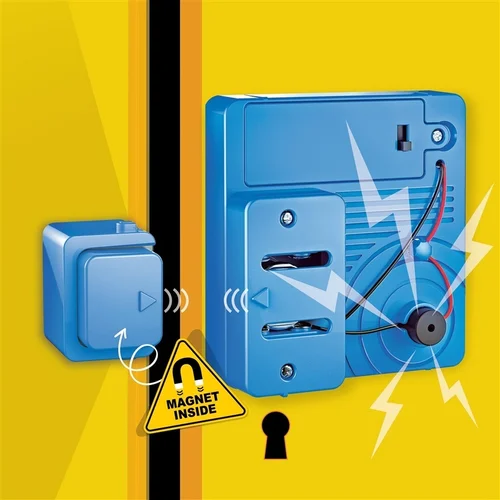 4M KidzLabs Magnetic Intruder Alarm Mėlyna image 2