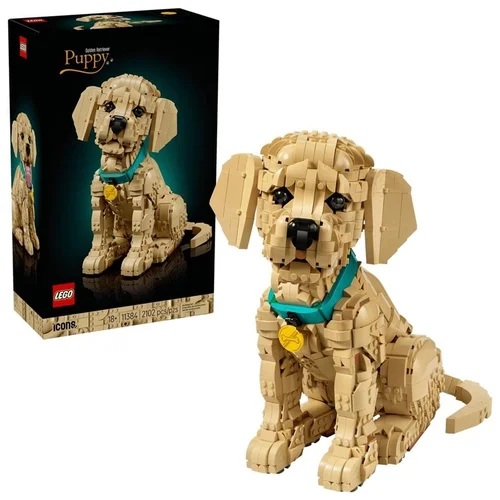 Konstruktorius LEGO® Icons Golden Retriever Puppy 11384, 2102 vnt. image 1