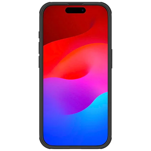Nillkin Super Frosted Shield Pro dėklas iPhone 15 Pro, juodas image 2