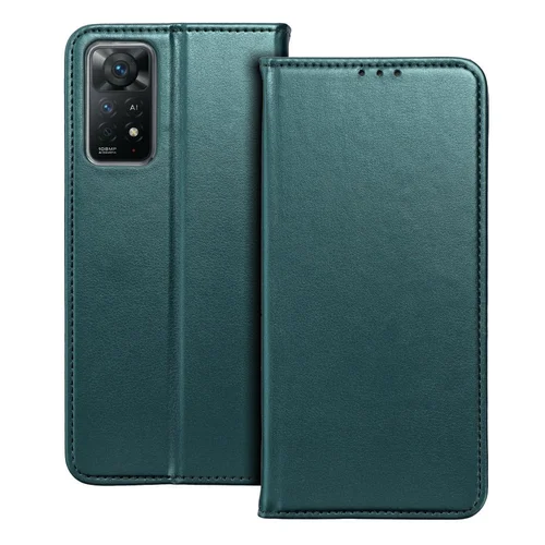 SMART MAGNETO knygos dėklas Motorola G35 5G, tamsiai žalias image 2
