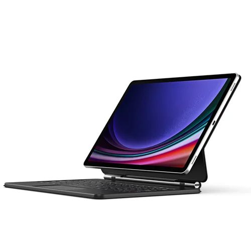 Dux Ducis MK dėklas-klaviatūra Samsung Galaxy Tab S9+/S8+/S7+, juodas image 2