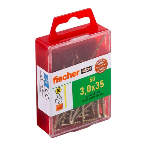 Fischer FPF-SZ medsraigčiai 4,5 × 40 mm, 30 vnt. image 1