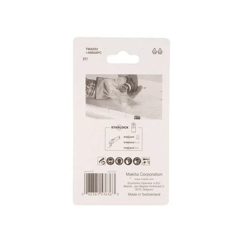 Makita TMA052 įgilinamieji pjūkleliai, 65 mm, 5 vnt. image 3